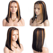 Highlight Honey Blonde P1B/30 4X4 Bob Wigs