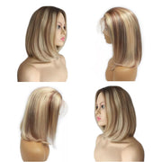 Highlight Blonde 613 Bob Wigs 13X6