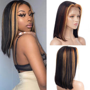 Highlight Honey Blonde P1B/30 4X4 Bob Wigs