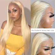 Blonde 613 Straight and Body Wave 13X4 Front Lace Wigs