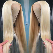 Blonde 613 Straight and Body Wave 13X4 Front Lace Wigs