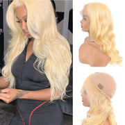 Blonde 613 Straight and Body Wave 13X4 Front Lace Wigs