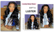 Glueless HD Straight and Body Wave Front Lace Wigs 13X4