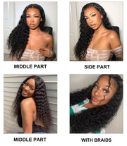 Glueless HD Curly 13x4 Front Lace Wigs