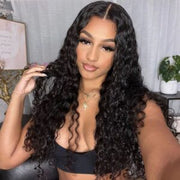 Wear & Go 9x6 Glueless Lace Wig Water Wave Wigs Pre-Everything Human Hair Wig