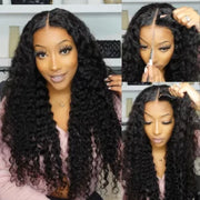 Wear & Go 9x6 Glueless Lace Wig Deep Wave Wigs Pre-Everything 100% Human Hair Wig