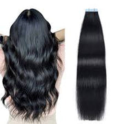 Tape-in Virgin Hair Extensions Natural Color