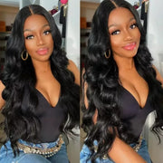 Glueless HD Straight and Body Wave Front Lace Wigs 13X4