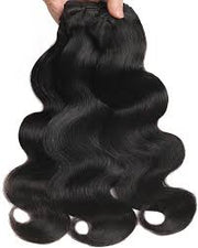 Body Wave Virgin Hair Extensions Natural Color 3 Bundle Deal