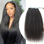 Tape-in Virgin Hair Extensions Natural Color