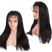 Body Wave and Straight Hair 13X4 Front Lace Wigs Natural Color