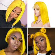 Color Bob Wigs 13X4 Lace Front