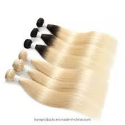 Blonde #613/T1B-613 Virgin Hair Extensions 1 Bundle