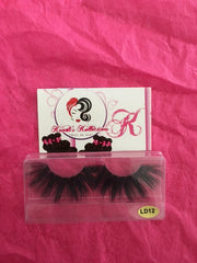 5D 100% mink eyelashes LD series (Length: 2.5 cm)