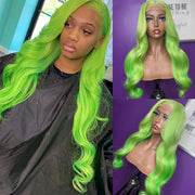 Color 13X4 Swiss Lace Front Wigs