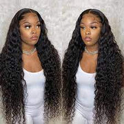 Curly 13x6 Full Lace Wigs Natural Color