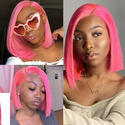 Color Bob Wigs 13X4 Lace Front