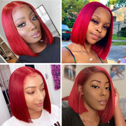 Color Bob Wigs 13X4 Lace Front